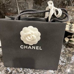 Genuine Chanel shopping bag and accessories